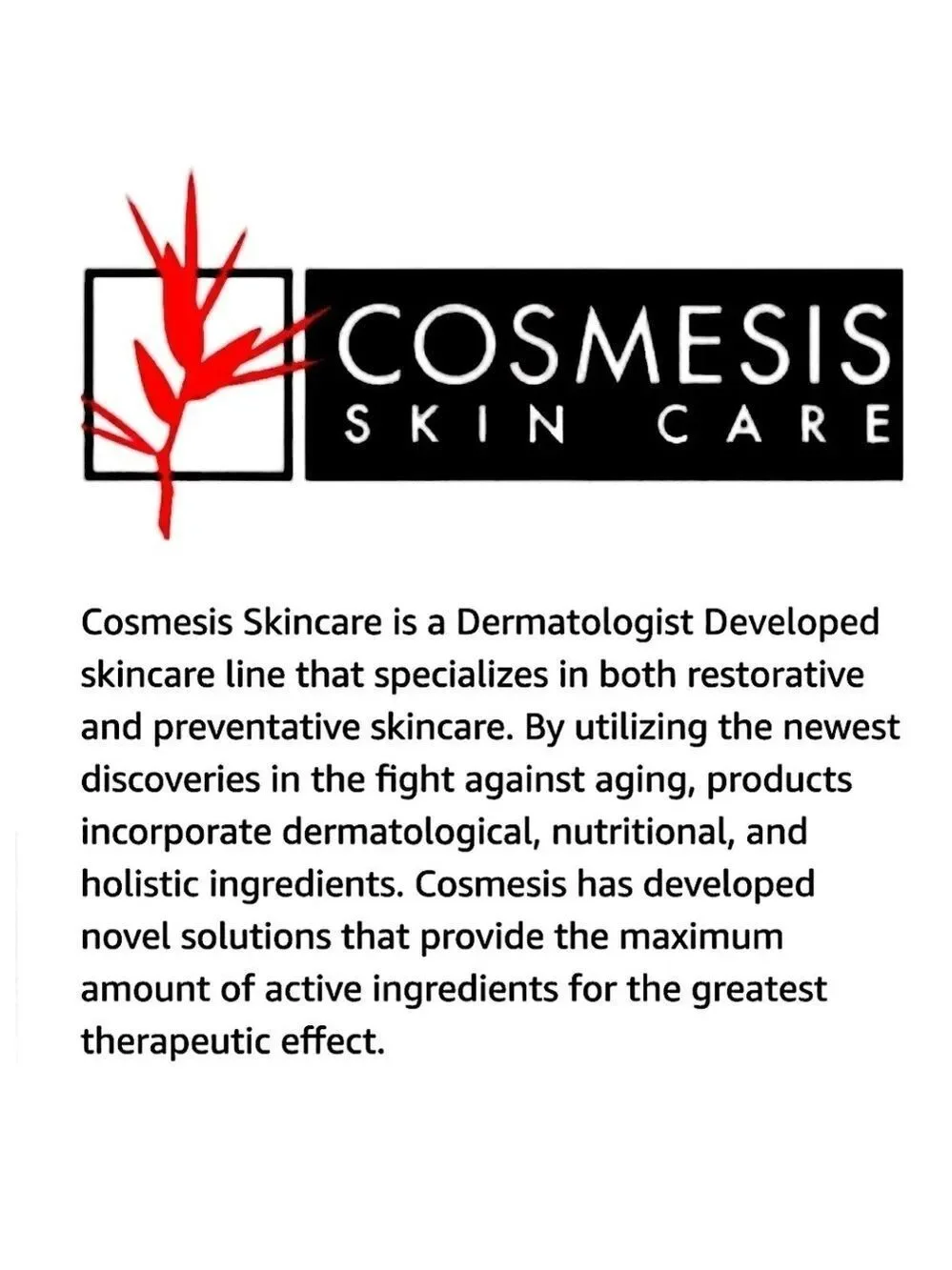 Cosmesis Skincare Tepezcohuite Night Cream 2 fl oz NIB